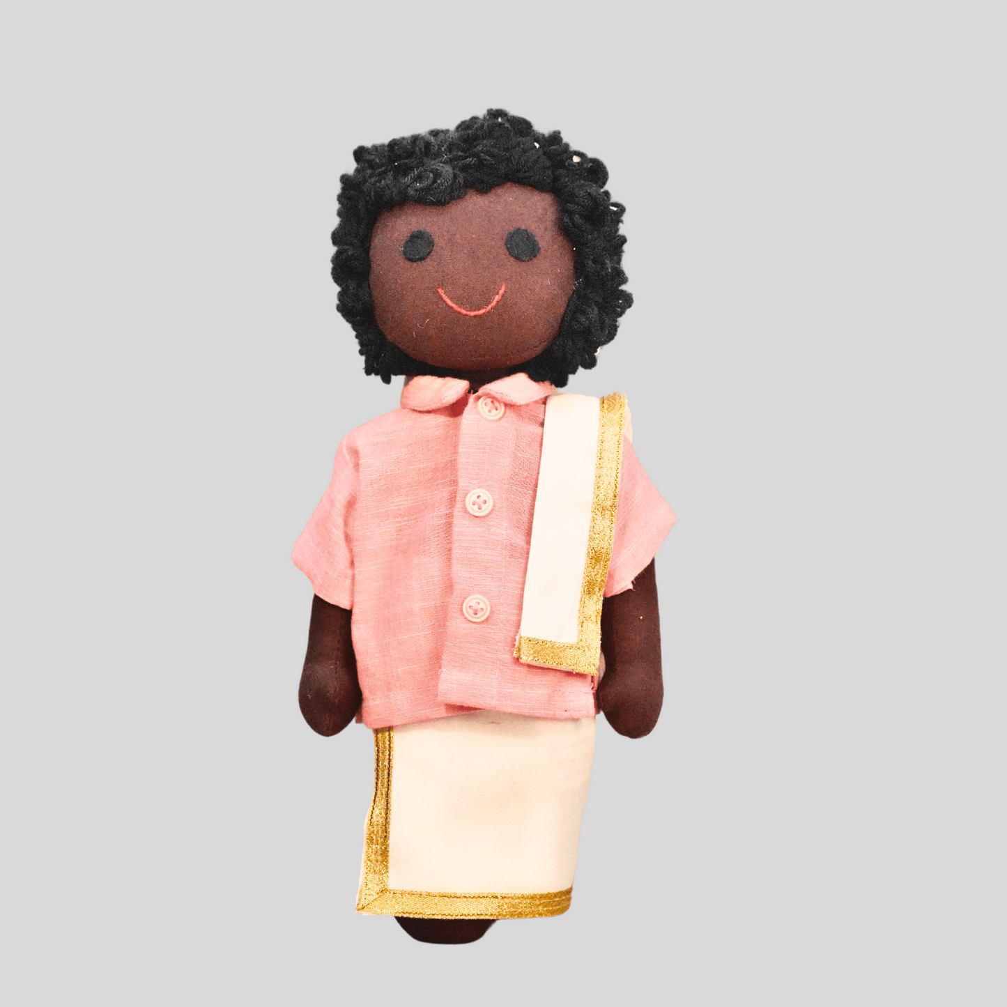 MUTHU (Veshti Sattai) - Traditional South Indian Doll