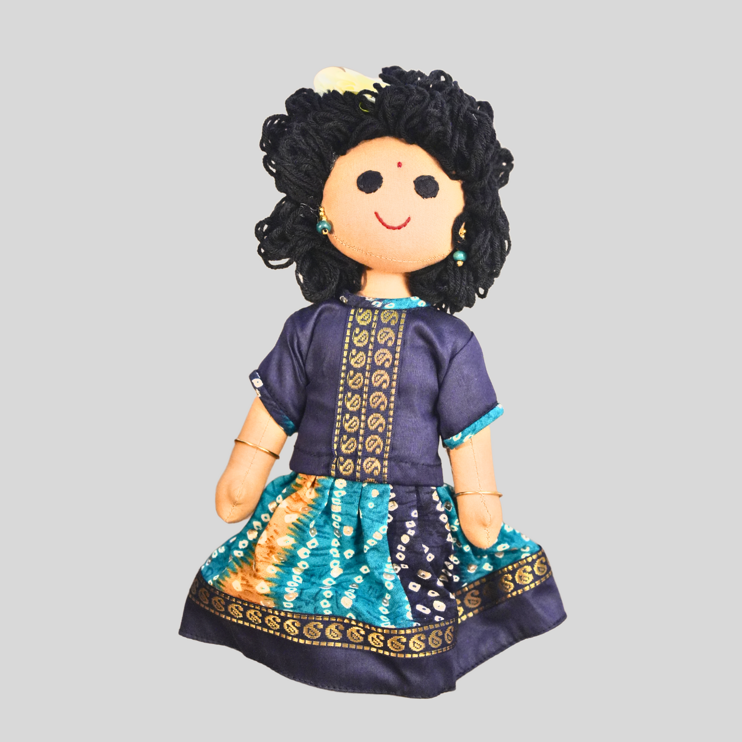 AMMU (Pavadai Sattai)- Curly Hair Doll