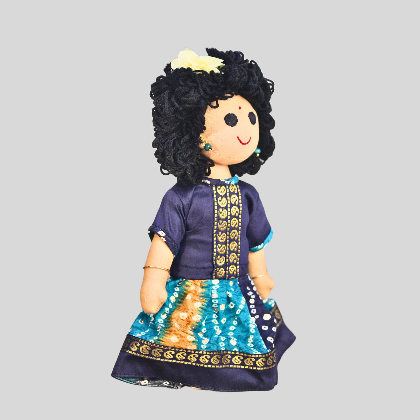 AMMU (Pavadai Sattai)- Curly Hair Doll