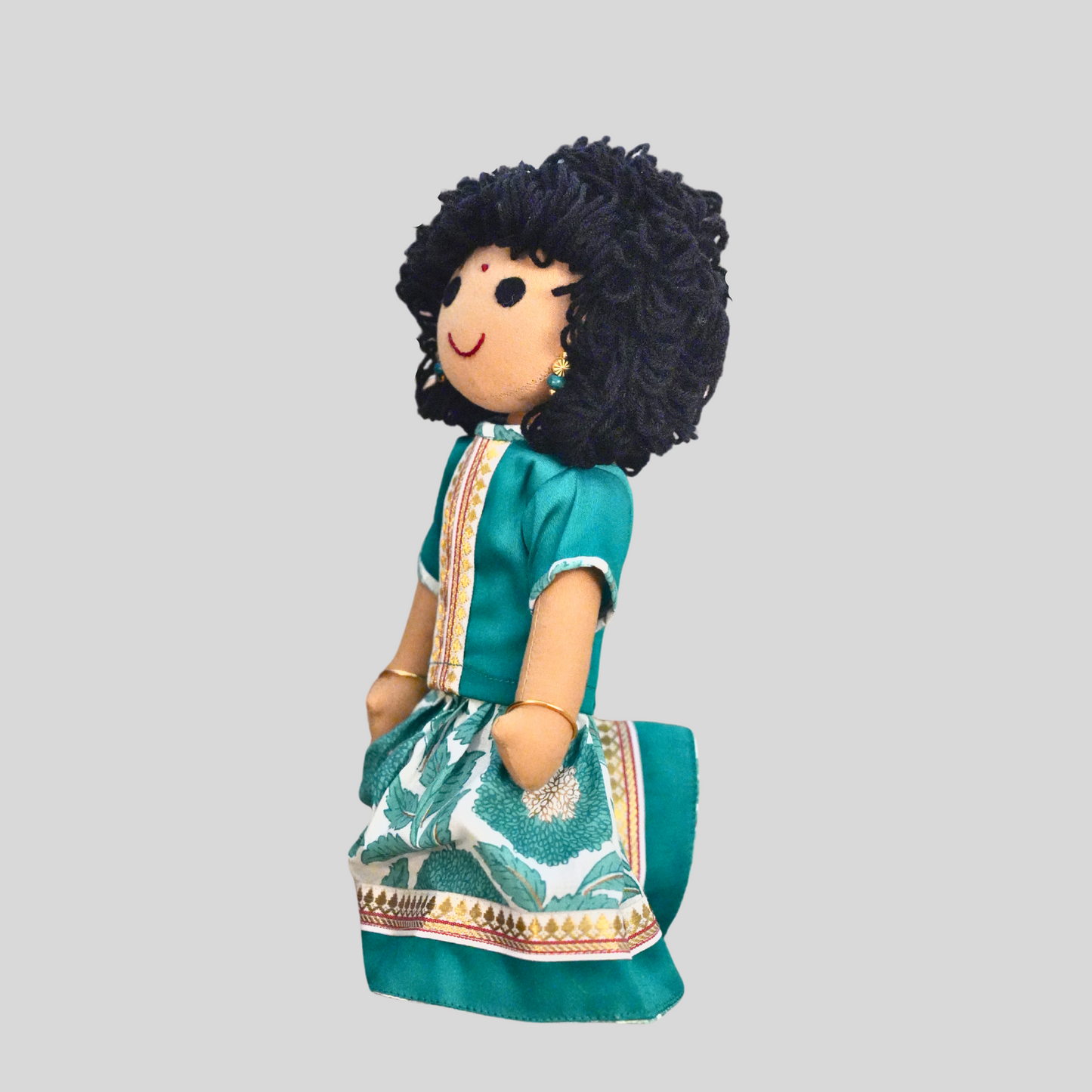 AMMU (Pavadai Sattai)- Curly Hair Doll