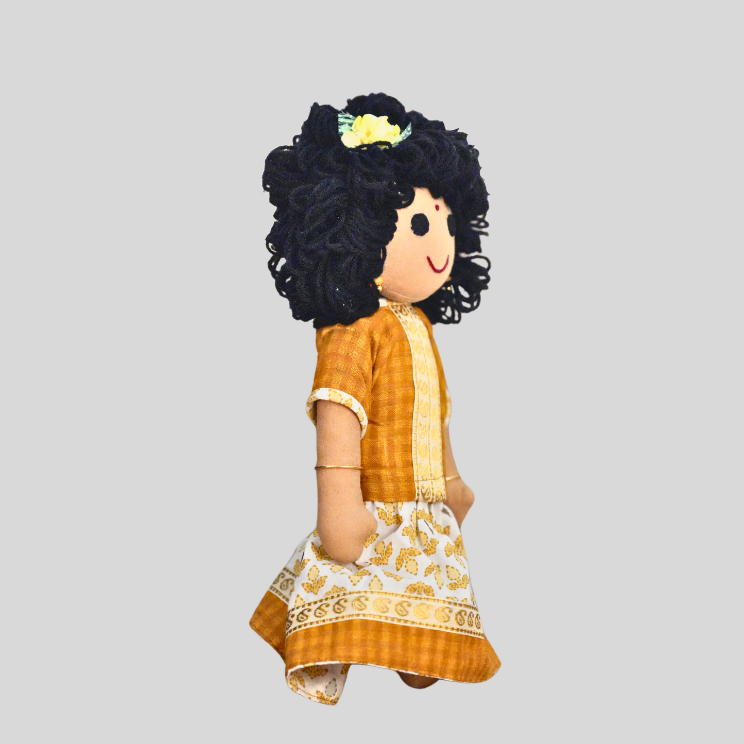 AMMU (Pavadai Sattai)- Curly Hair Doll