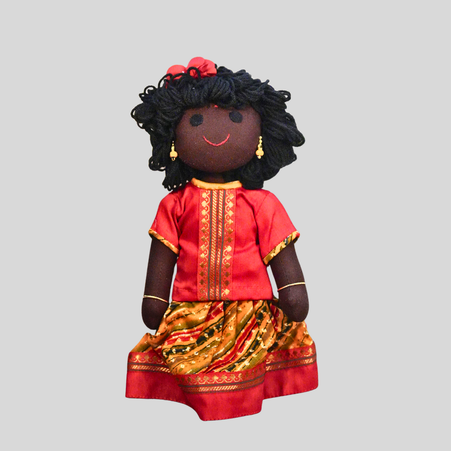 AMMU (Pavadai Sattai)- Curly Hair Doll