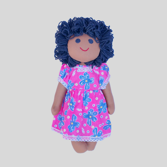 BINDHU (Frock) – Your Child's Favourite Companion Handmade Fabric Doll