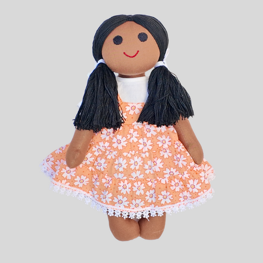 MEENU (Frock) – Your Child’s Stylish Best Friend Handmade Fabric Doll