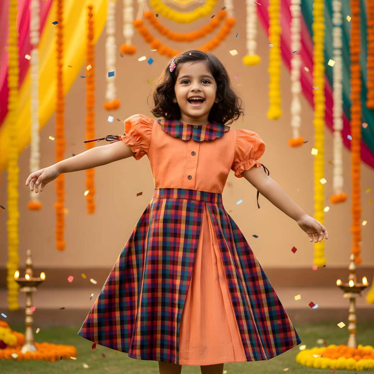 Hasya – Laughter tucked into little boxes of colour (Top & Bottom)