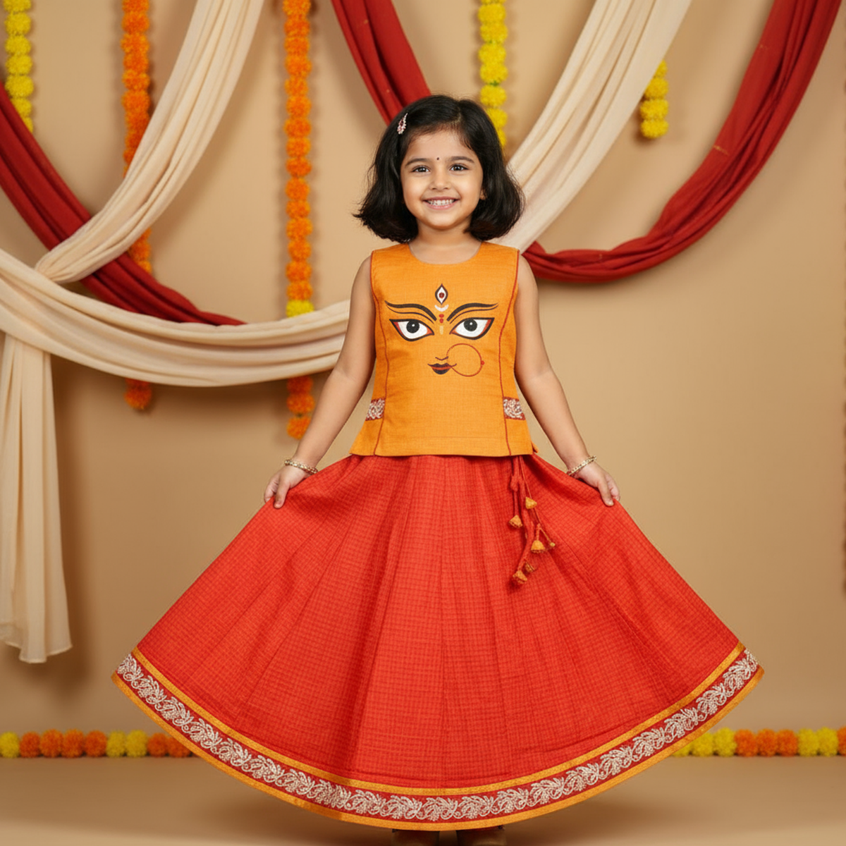 Veera – The art of courage, alive in every stroke (Top & Bottom)