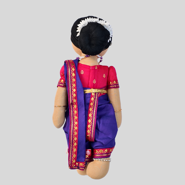 Urmila (Nauvari) - Traditional Maharashtrian Handmade Fabric Doll