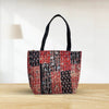 UPCYCLED FABRIC TOTE BAG (QUILTED & PATCHWORKED)