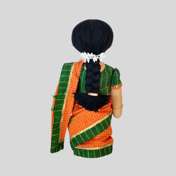 SUNDARI (Saree) - Contemporary Saree Handmade Fabric Doll