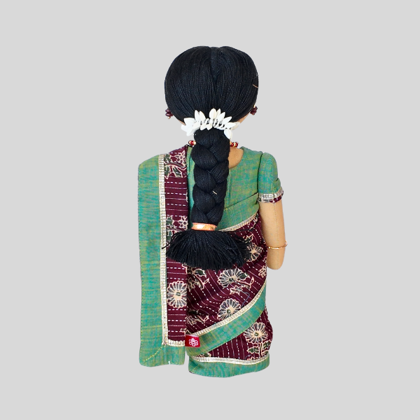 SUNDARI (Saree) - Contemporary Saree Handmade Fabric Doll