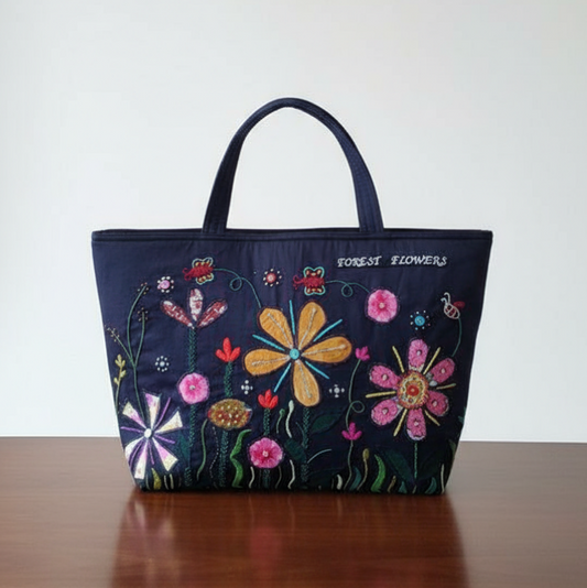 Forest Flowers Tote Bag