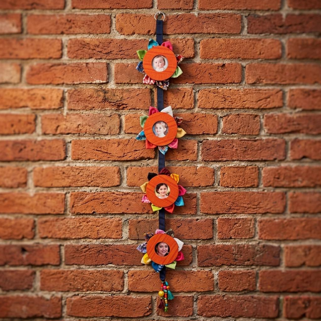 Upcycled Fabric Photo Frames – Handmade Memory Keepers