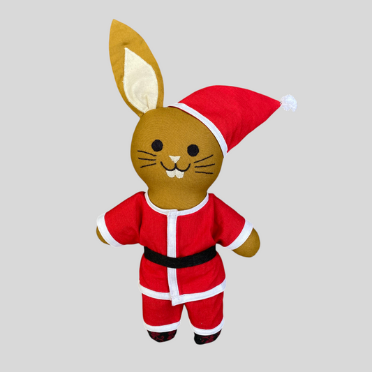 SANTA BUNNY & friends – Limited Edition Christmas Bunny | Handmade & Sustainable