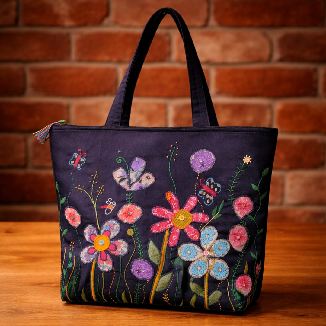 Forest Flowers Tote Bag