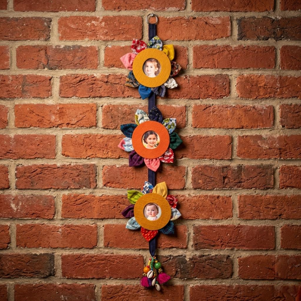 Upcycled Fabric Photo Frames – Handmade Memory Keepers